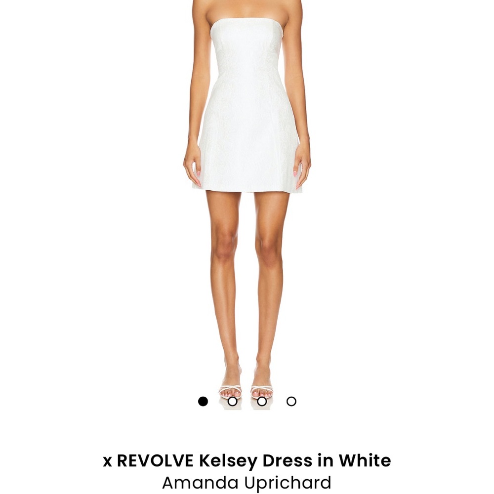 Amanda Uprichard x REVOLVE Kelsey Dress in White - Bride